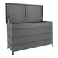Cassis Cushion Box - Cushion Box, aluminium, gris, grand, 16x82x85 cm, 65 L