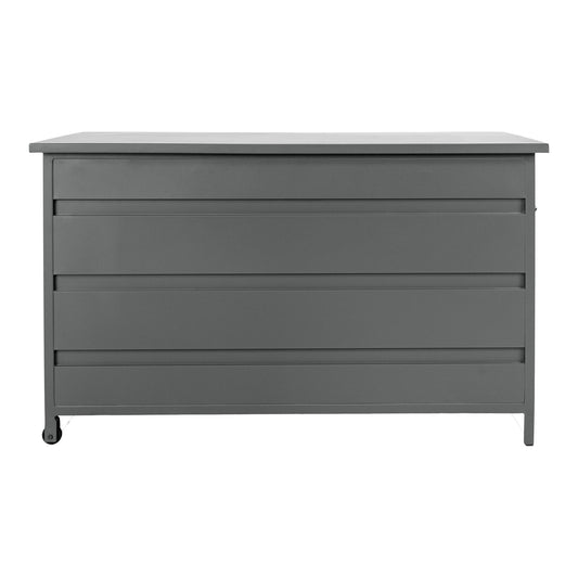 Cassis Cushion Box - Cushion Box, aluminium, gris, grand, 16x82x85 cm, 65 L