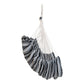 Lamia Hammock Chair - Chaise hamac, polyester/coton, mélèze, noir/gris/blanc