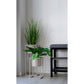 Marla Flowerpots - Pots de fleurs, acier, gris beige, lot de 2