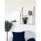 Fulda Flowerpots - Pots de fleurs, métal, noir, lot de 2