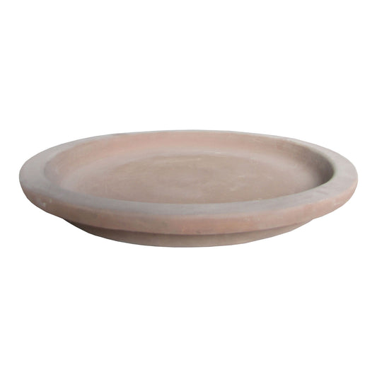 Soucoupe Stockport - Soucoupe, terre cuite, marron ø42x5 cm - vendu par 4