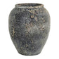 Pot de décoration Capelo - Pot en terre cuite, gris, Ø44x49 cm