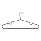 Massa Hangers - Cintres en métal avec revêtement noir, lot de 1