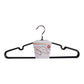 Massa Hangers - Cintres en métal avec revêtement noir, lot de 1