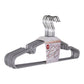 Massa Hangers - Cintres en métal avec revêtement gris, lot de 1