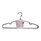 Massa Hangers - Cintres en métal avec revêtement gris, lot de 1