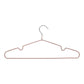 Massa Hangers - Cintres en métal avec revêtement rose, lot de 1