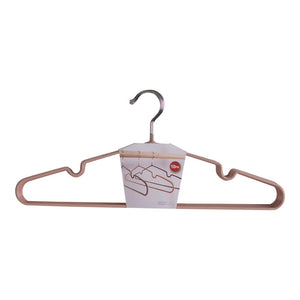 Massa Hangers - Cintres en métal avec revêtement rose, lot de 1