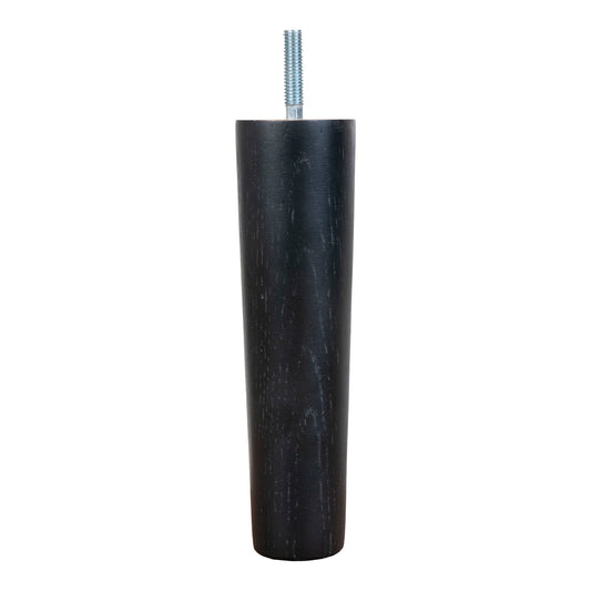 Lido Leg - Pied Lido en bois noir