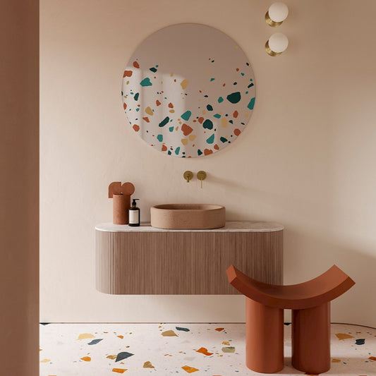 Miroir Terrazzo Round 100 x 100 cm