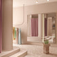 Miroir Luna Light Rectangle taille M 150 x 150 cm