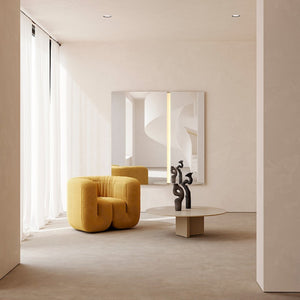 Miroir Luna Light Rectangle taille M 150 x 150 cm