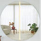 Miroir Luna Light Round taille L 200 x 200 cm