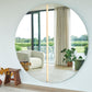 Miroir Luna Light Round taille L 200 x 200 cm