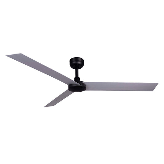 VENTILATEUR DE PLAFOND CRUISER NOIR ET ALUMINIUM - XL Ø160 cm