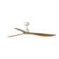 VENTILATEUR DE PLAFOND OUTWOOD BLANC ET BOIS DE CHÊNE (IP44) - L Ø150 cm