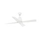 VENTILATEUR DE PLAFOND TYPHOON BLANC (IP44) - M Ø127CM