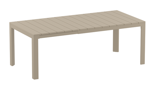 Siesta Atlantic Table de jardin extensible Medium 140/210 cm Taupe