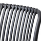 The Outsider Chaise de jardin empilable Archie Noir