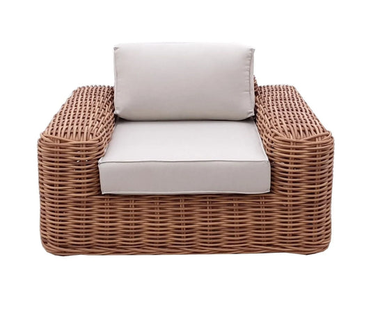 The Outsider Chaise longue Charlotte en osier