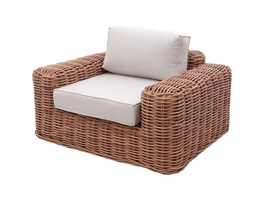 The Outsider Chaise longue Charlotte en osier