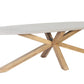 The Outsider Table de jardin - Oval - 240 Cm - Brumby - aspect béton - The Outsider