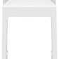Siesta Ares Tabouret de bar empilable 75 cm Blanc (par 2 unités)