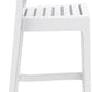 Siesta Ares Tabouret de bar empilable 75 cm Blanc (par 2 unités)
