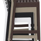 Siesta Ares Tabouret de bar empilable 75 cm Blanc (par 2 unités)