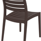 Chaise de jardin empilable Siesta Ares Brown (par 2 unités)