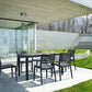 Siesta Ares Chaise de jardin empilable Gris clair (par 2 unités)