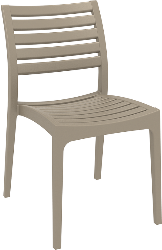 Siesta Ares Chaise de jardin empilable Taupe (par 2 pièces)