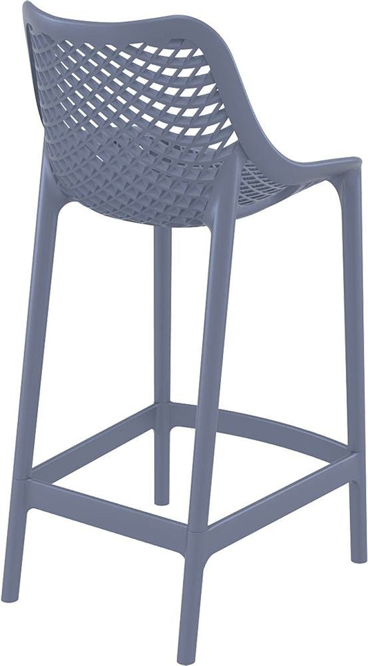 Baratti Tabouret de bar Hava 65 cm Gris foncé (par 2 pièces)