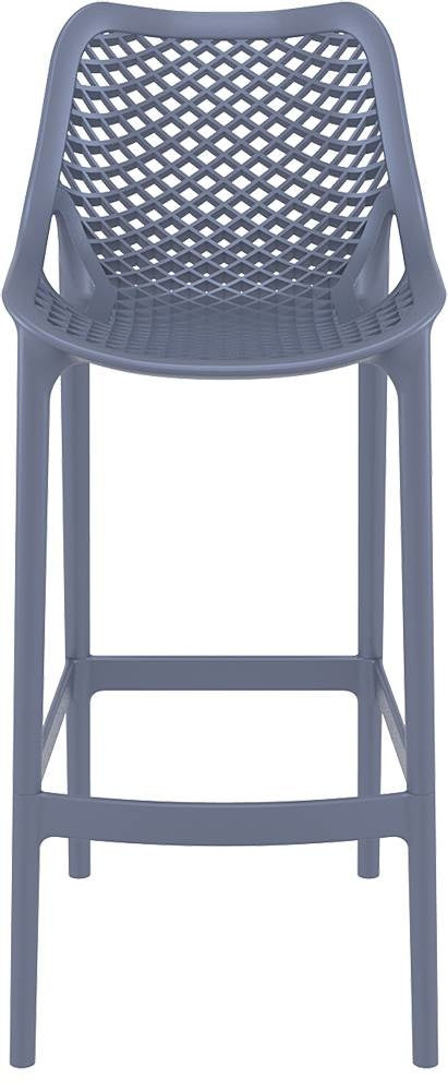 Baratti Hava Tabouret de bar 75 cm Gris foncé (par 2 pièces)
