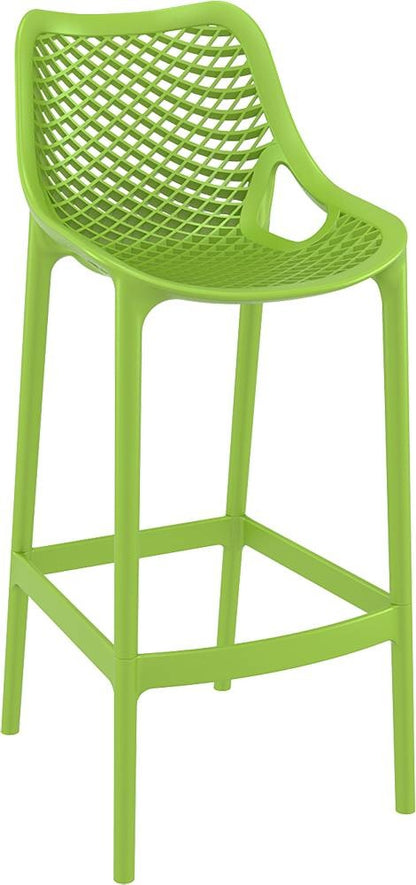 Baratti Hava Tabouret de bar 75 cm Vert (Par 2 Pièces)