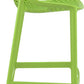 Baratti Hava Tabouret de bar 75 cm Vert (Par 2 Pièces)