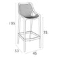 Baratti Hava Tabouret de bar 75 cm Vert (Par 2 Pièces)