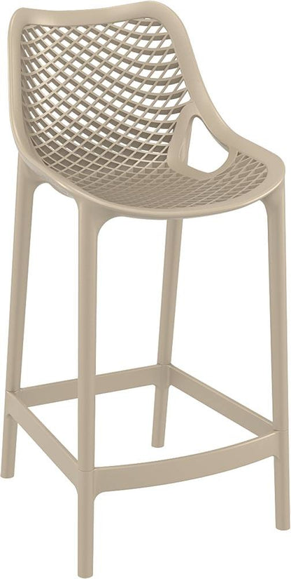 Baratti Hava Tabouret de bar 65 cm Taupe (par 2 pièces)