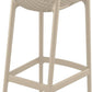 Baratti Hava Tabouret de bar 75 cm Taupe (par 2 pièces)