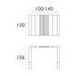 Siesta Vegas Table de bar extensible 100/140 cm Taupe