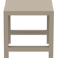 Siesta Vegas Table de bar extensible 100/140 cm Taupe