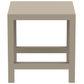 Siesta Vegas Table de bar extensible 100/140 cm Taupe