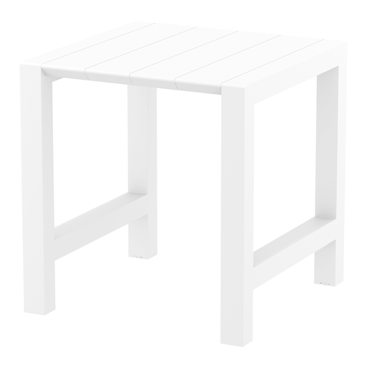 Siesta Vegas Table de bar extensible 100/140 cm Blanc