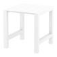 Siesta Vegas Table de bar extensible 100/140 cm Blanc