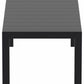 Siesta Vegas Table de jardin extensible Medium 180/220 cm Noir