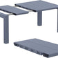 Siesta Vegas Table de jardin extensible Small 100/140 cm Gris foncé