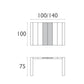 Siesta Vegas Table de jardin extensible Small 100/140 cm Blanc