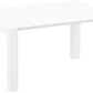 Siesta Vegas Table de jardin extensible Small 100/140 cm Blanc