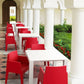 Siesta Vegas Table de jardin extensible Small 100/140 cm Blanc
